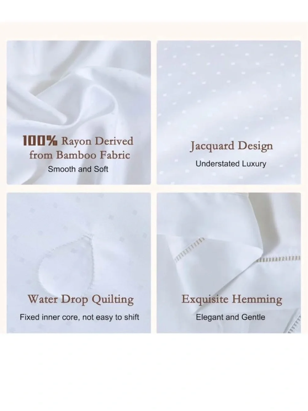 YOUR MOON Pure Mulberry Silk Comforter Queen Size for All Season